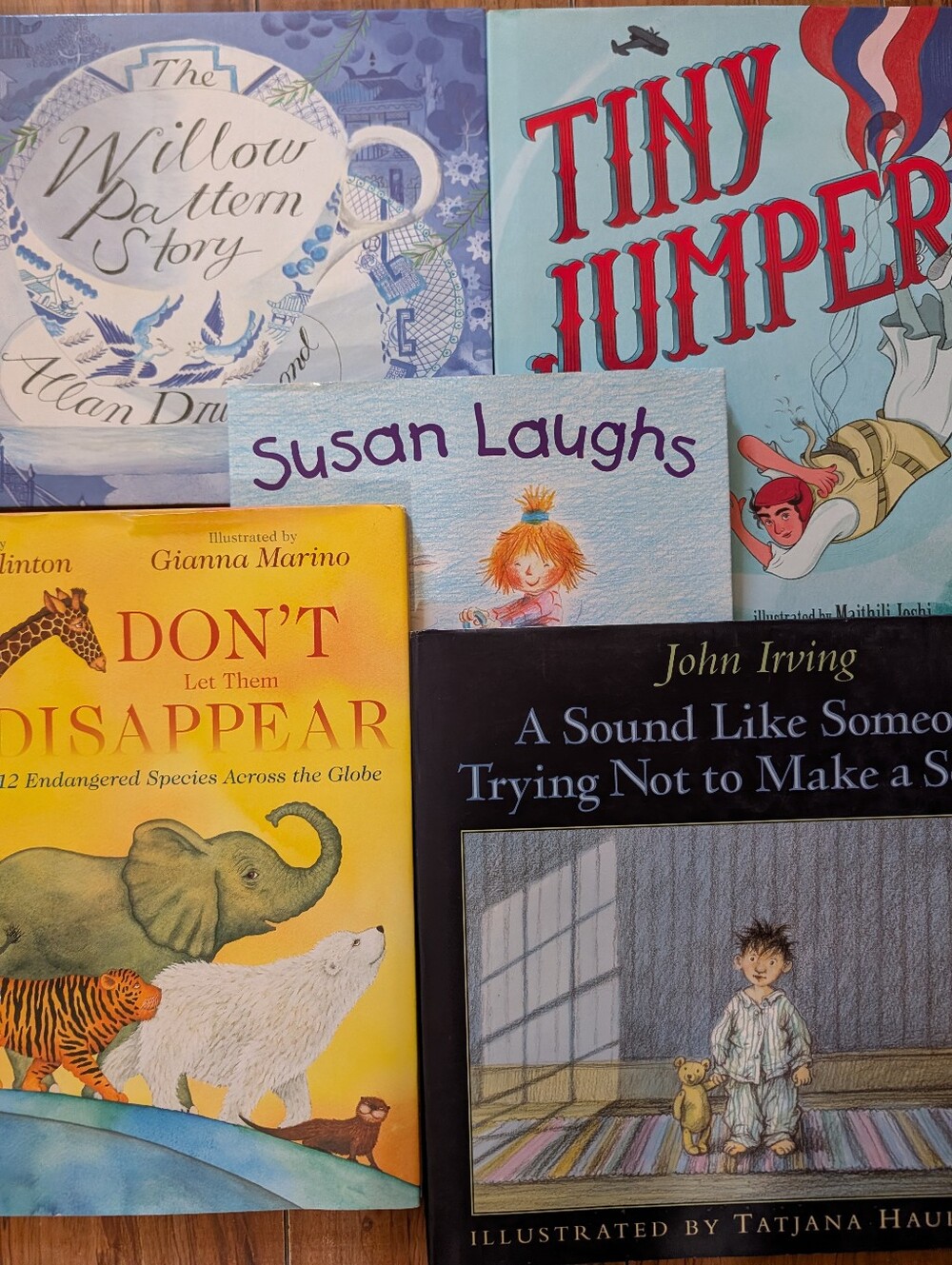 Lot 5 Hardcover Children's Books Like New